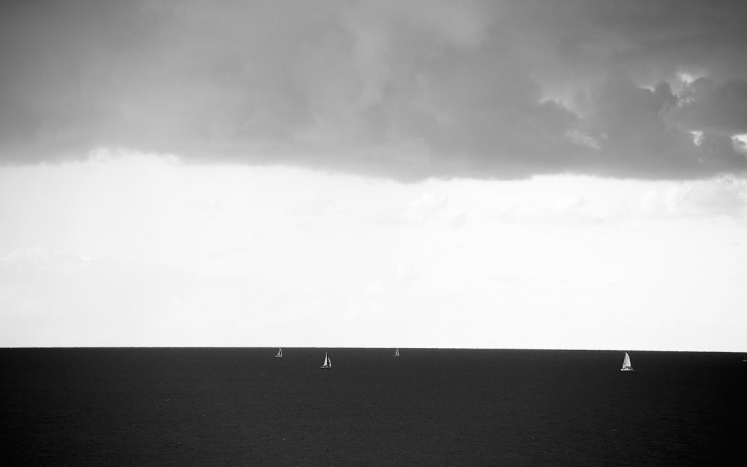 A Sentinel at Autumn Sunsets in Tel Baruch